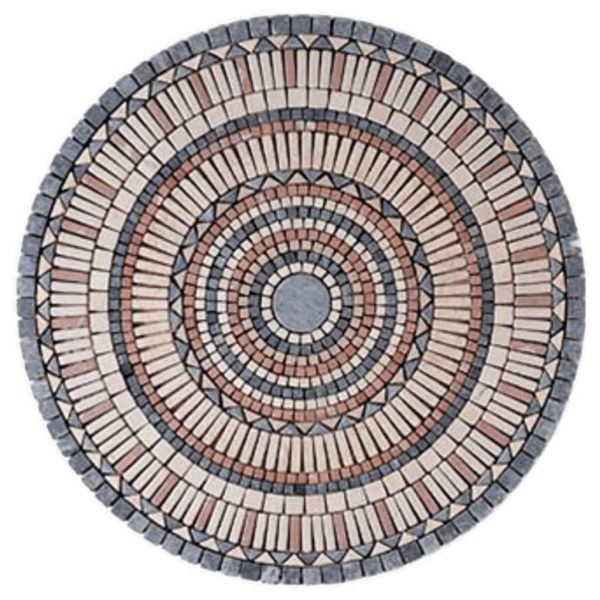 naturstein_mosaikfliesen_garten_dekorative_Keuche_mosaikmedaillon_weltstein