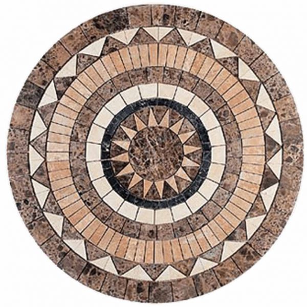 naturstein_mosaikfliesen_garten_dekorative_Keuche_mosaikmedaillon_weltstein