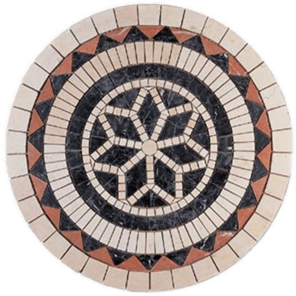 naturstein_mosaikfliesen_garten_dekorative_Keuche_mosaikmedaillon_weltstein