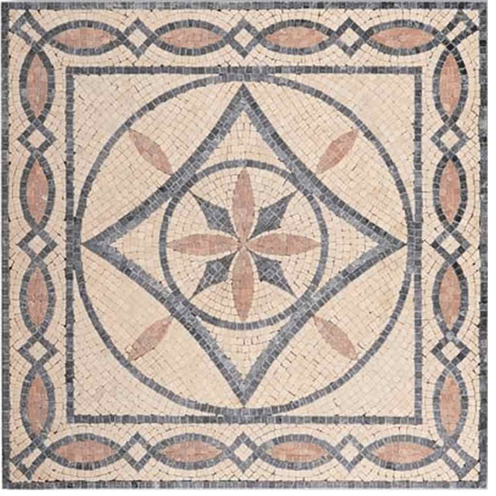 naturstein_mosaikfliesen_garten_dekorative_Keuche_mosaikmedaillon_weltstein