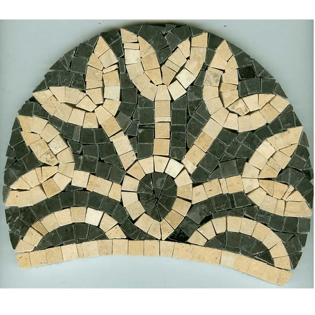 naturstein_mosaikfliesen_garten_dekorative_Keuche_mosaikmedaillon_weltstein