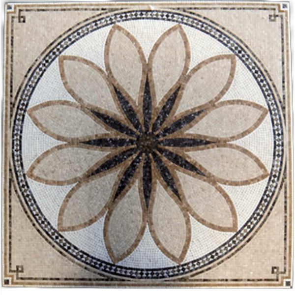 naturstein_mosaikfliesen_garten_dekorative_Keuche_mosaikmedaillon_weltstein