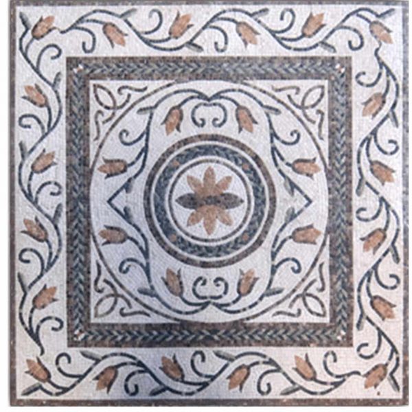 naturstein_mosaikfliesen_garten_dekorative_Keuche_mosaikmedaillon_weltstein