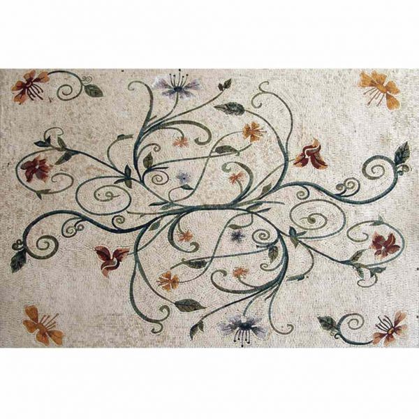 naturstein_mosaikfliesen_garten_dekorative_Keuche_mosaikmedaillon_weltstein