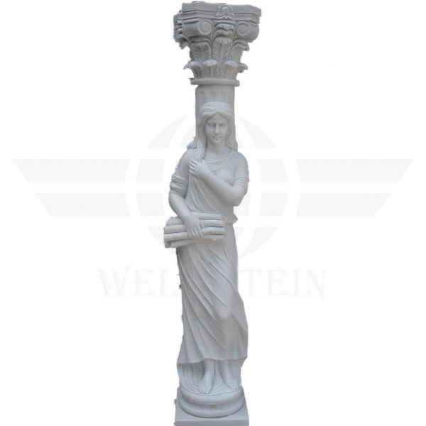naturstein_saeule-karyatide_dekorative_wohndesign_weltstein