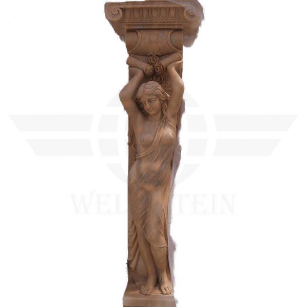 naturstein_saeule-karyatide_dekorative_wohndesign_weltstein