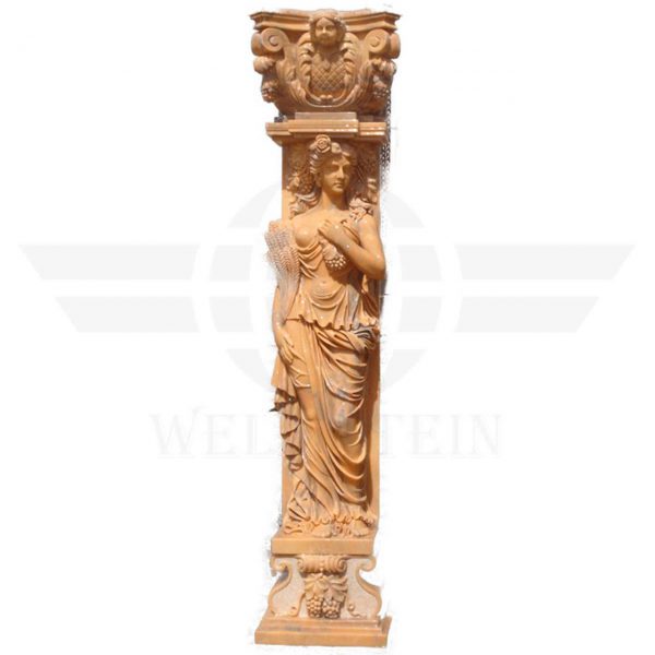 naturstein_saeule-karyatide_dekorative_wohndesign_weltstein