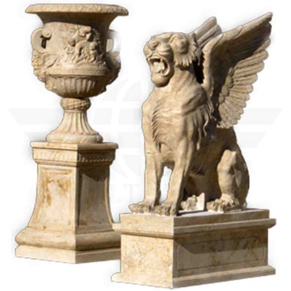 naturstein_skulptur_loewe_decorativ_wohndesign_weltstein