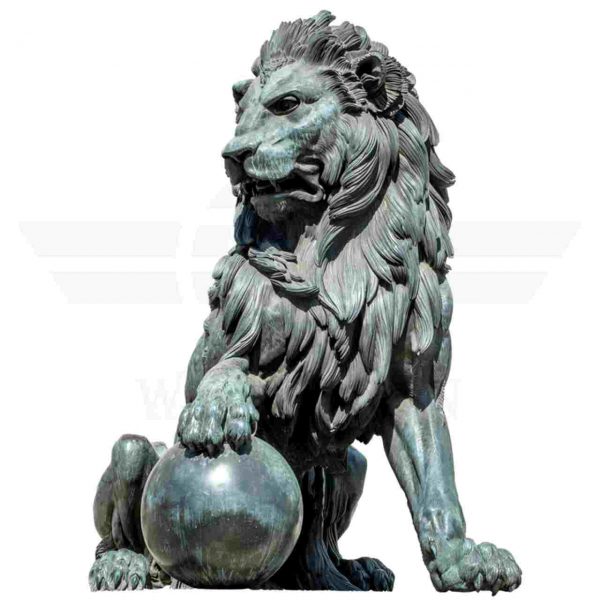 naturstein_skulptur_loewe_decorativ_wohndesign_weltstein